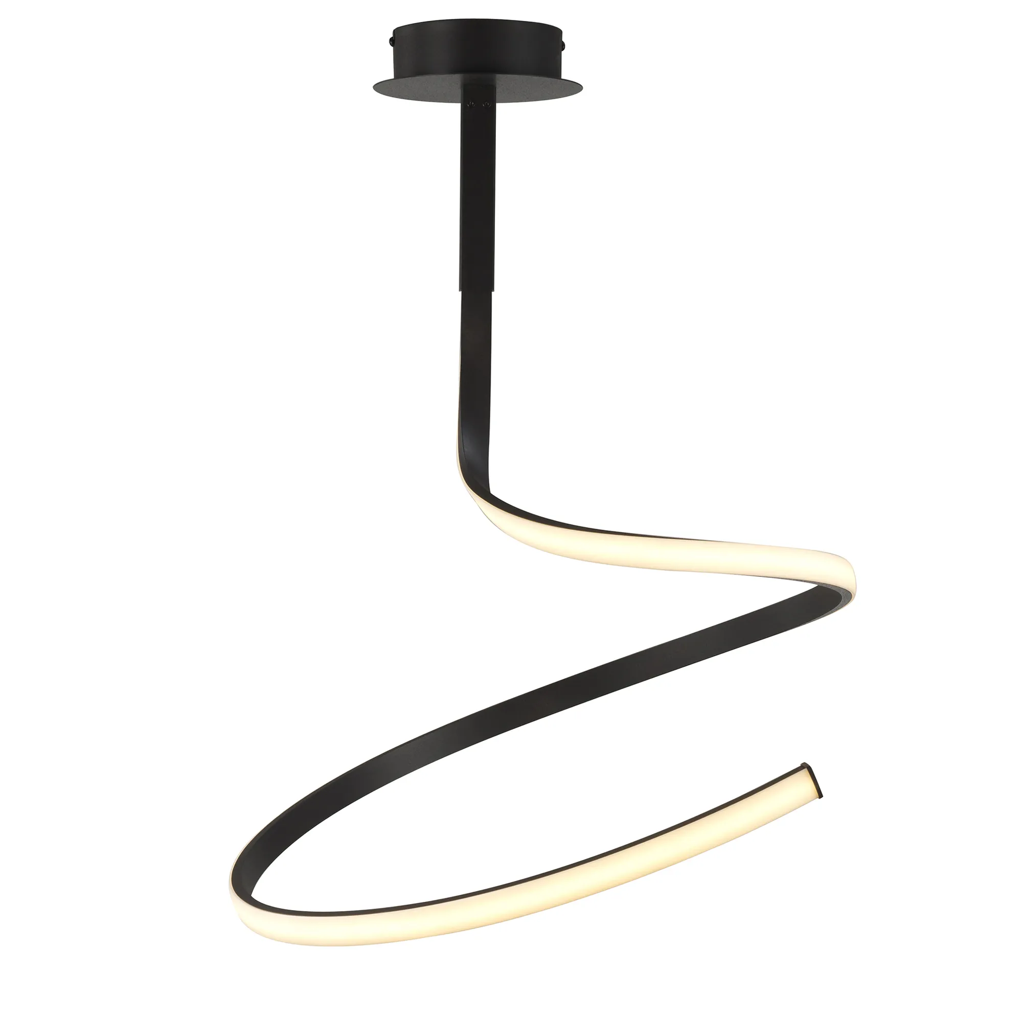 Nur Brown Oxide Ceiling Lights Mantra Semi Flush Fittings
